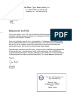 Certification CFOT Fibre Optique