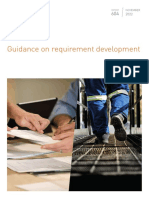 Guidance On Requirement Development: November