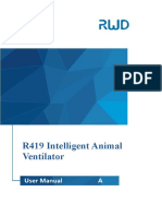 R419 Intelligent Animal Ventilator User Manual EN - V13