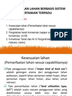 Kuliah 3. Pengelolaan Lahan Berbasis Sistem Pertanian Terpadu