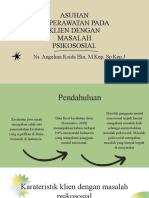 Asuhan Keperawatan Pada Klien Dengan Masalah Psikososia