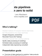 Data Pipelines From Zero To Solid