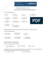 Lista2 Calculo Integral