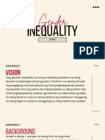 Gender Equality - Classnotes