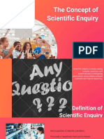 The Concept of Scientific Enquiry