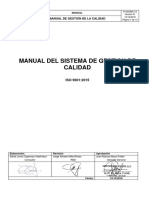 MG-SGC-01 Manual de Gestión de La Calidad