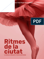 Ritmes de La ciutat: La dansa a Alacant a través del temps. Llibre Foguera José Ángel Guirao 2023