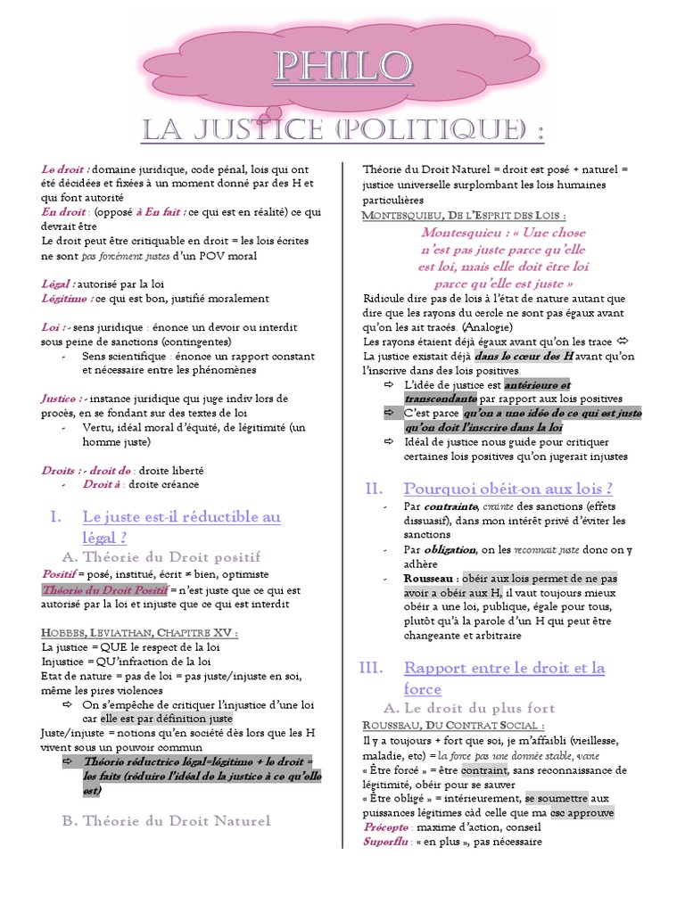 Exposé sur la Justice et ses Théories | PDF | Justice | Crime et violence
