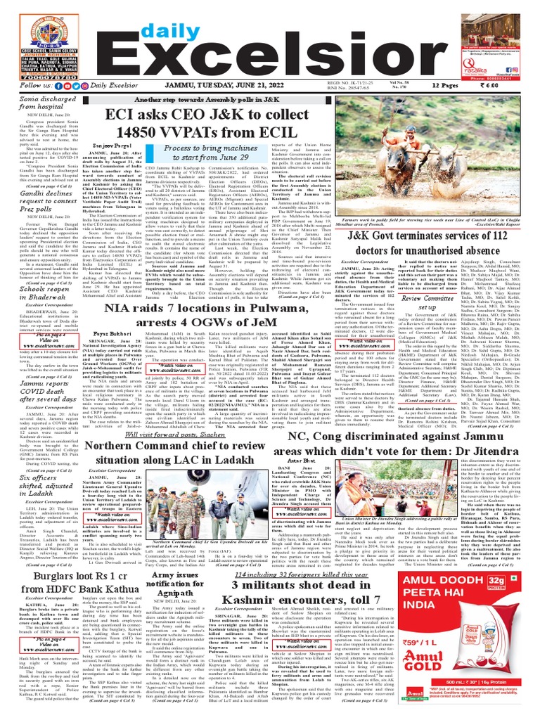 Excelsior daily download free pdf government