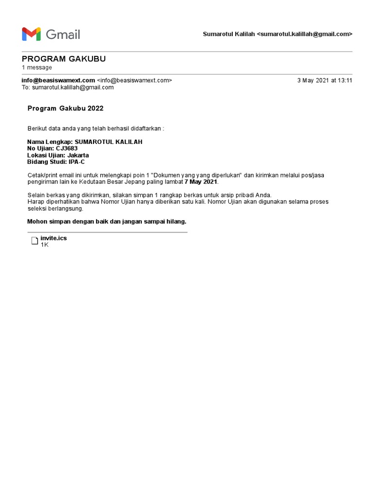 Gmail Program Gakubu Pdf