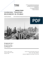 BP0372 - General Trading Business in Dubai - Feasibility Analysis-Mr - Akash Awal