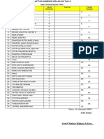 Bagi CONTOH DAFTAR ABSENSI