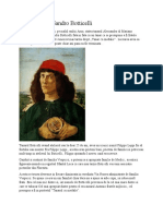 O Zi Din Viata Sandro Botticelli