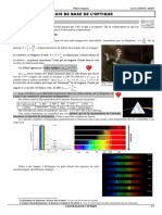 I Lois de Base de L'optique