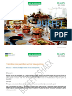 Realizacion, Elaboracion, Presentacion Buffets