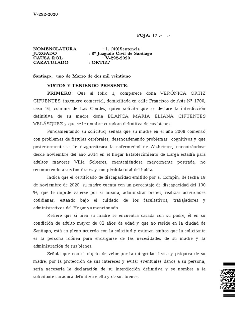 1 SENTENCIA DEFINITIVA 01mar2021 Causa Rol v-292-2020 Foja 19 8vo