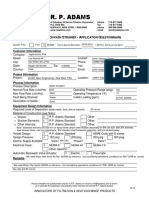 ST-1 Strainer Questionnaire 05-12-1