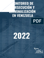 Informe Final Persecucion 2022 CEPAZ