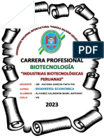 Industrias Biotecnológicas Peruanas