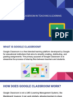 Group 6 - Utilizing Google Classroom in Education & Learning