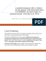 Journal Club SAMMPRIS Derdeyn (2014)