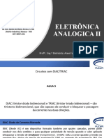 Aula 5 Eletrônica Analógica II