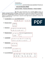 Clase 3 - Electronica Digital - Teoremas y Funciones y Forma Canonica