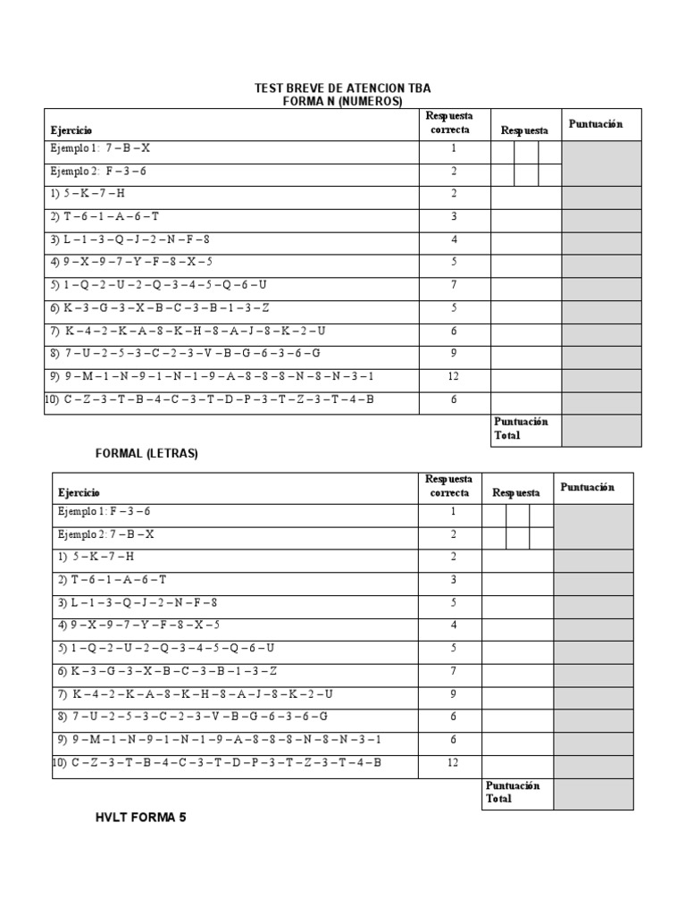 Protocolo pruebas adultos pdf verde