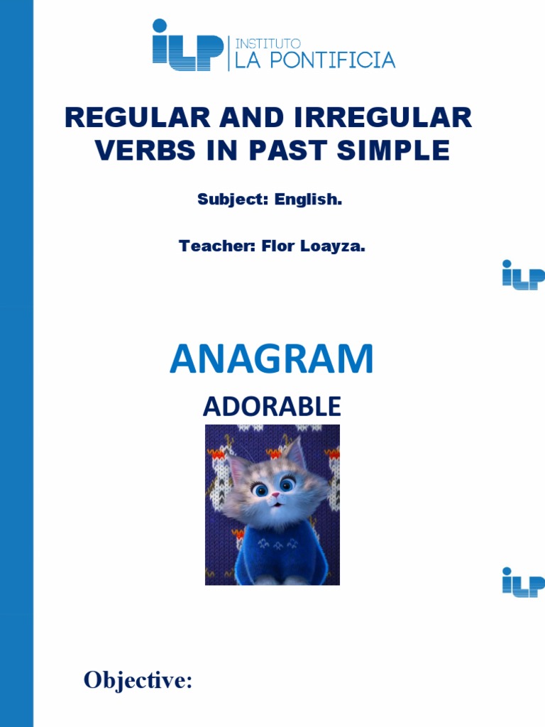 W2 Past Simple PDF Verb Subject (Grammar)