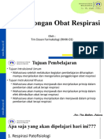 Obat Pada Respirasi