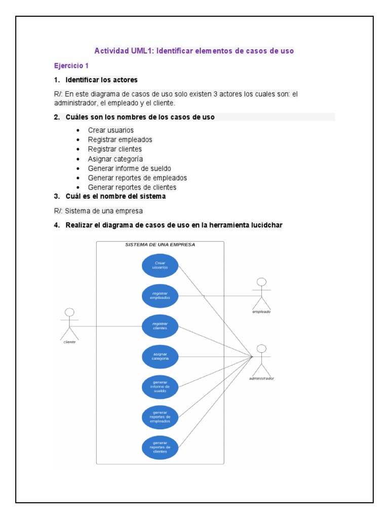 Elementos de Casos de Uso en UML | PDF | Usuario (informática) | Contraseña
