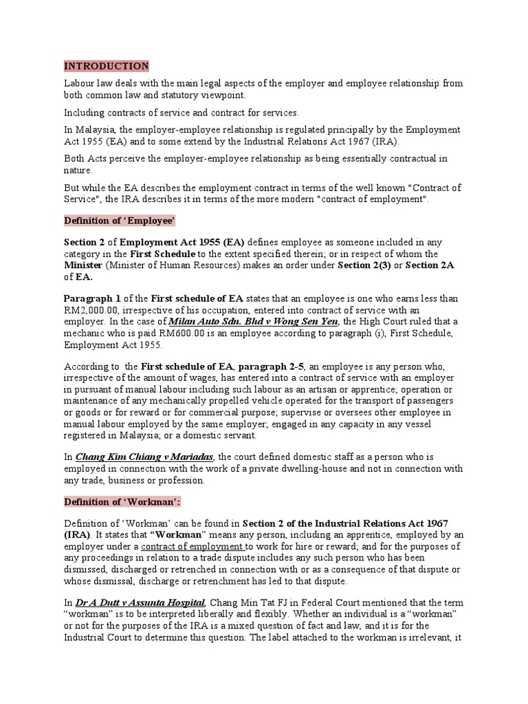 Understanding Employer-Employee Relations | PDF | Employment | Legal Remedy