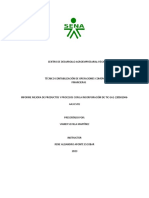 Informe Mejora de Productos y Procesos Con La Incorporación de TIC GA1-220501046-AA3-EV01