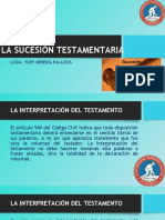 La Sucesión Testamentaria Parte 2