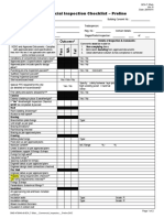 Commercial Preline Inspection Checklist