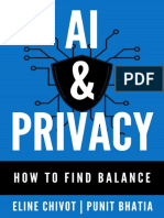 Ai Amp Privacy How To Find Balance 9798597451169