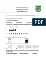 Evaluación de Matemáticas