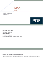 Caso Clínico: Control Prenatal