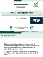 D. E. Santiago - Análisis Funcional (Convergencia Débil)