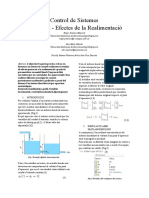 Control de Sistemes Practica 2 - Efectes de La Realimentació