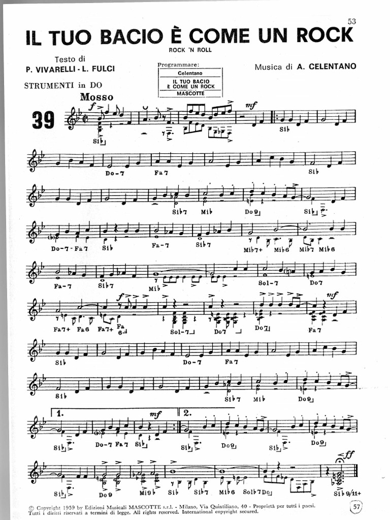 Il tuo bacio è come un