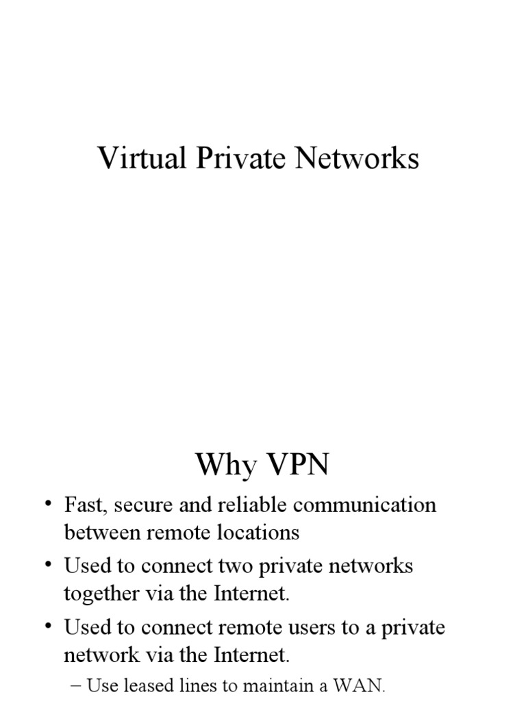 ACN Unit 2 VPN & Tunneling PDF