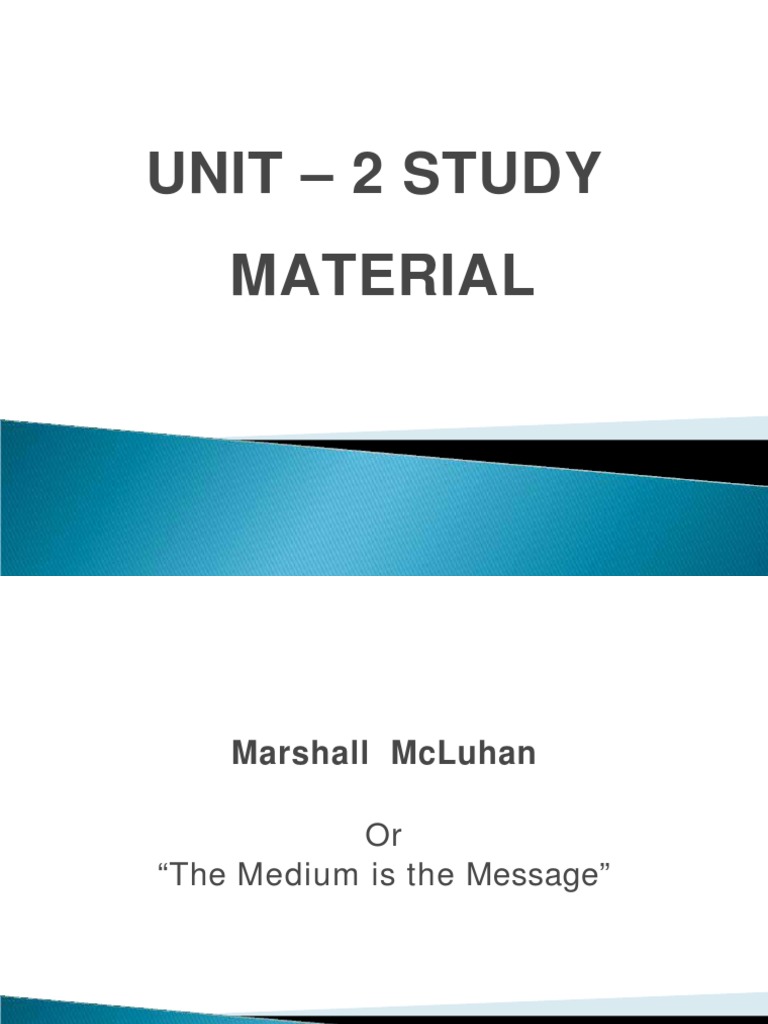 Communication Theory - STUDY MATERIAL | PDF | Mass Media | Communication