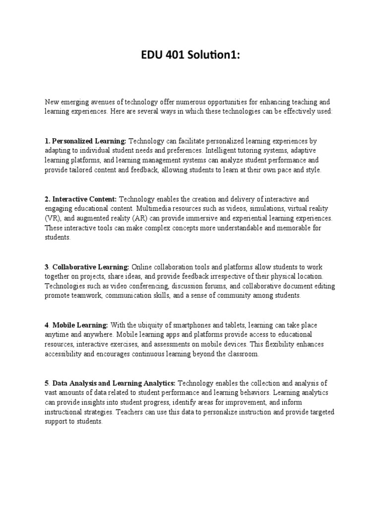 Edu101 Solution File Pdf Learning Artificial Intelligence