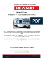 CHG Div Reward Poster Peoria Armed Robbery