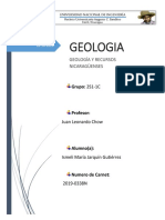 Geologia Nicaraguense 