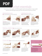 Basic Crochet Stitches | PDF | Crochet | Knitting