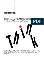 Lenovo ThinkCentre m900 Manual