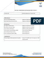 Protocolo de Condiciones de Trabajo COVID 19