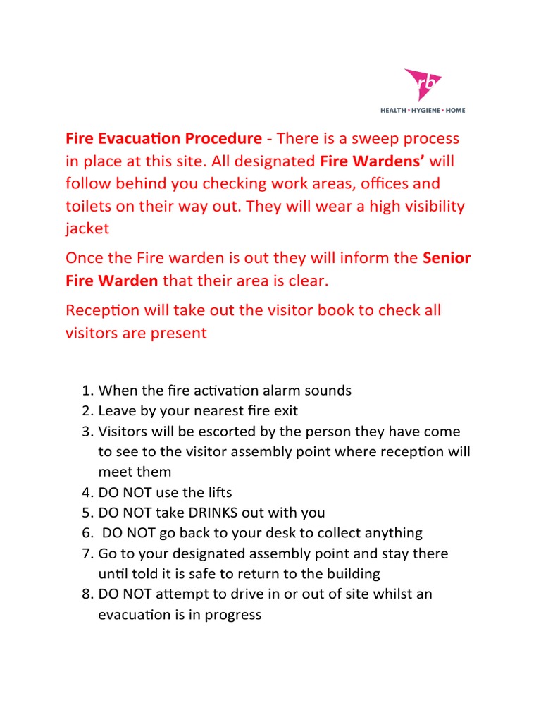 1.1 Fire Evacuation Procedure PDF